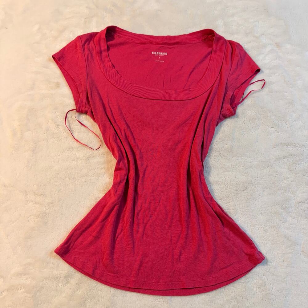 Pink Y2K Express Tee